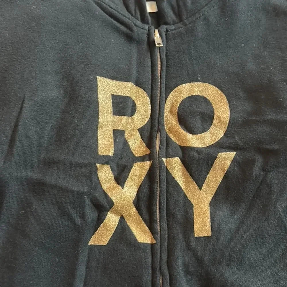 Roxy Proud 2 Full-Zip Hoodie Black Jacket New - Picture 14 of 16